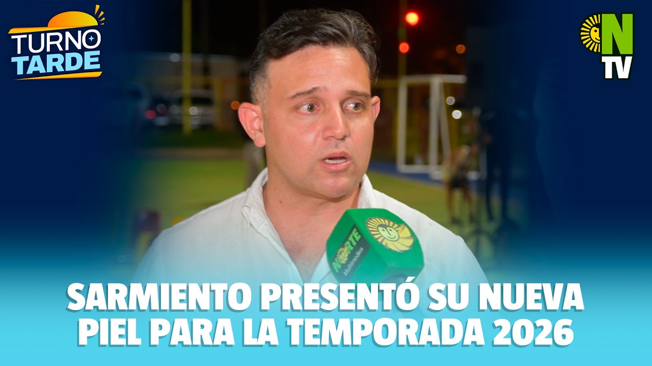 🔥 Sarmiento presentó su nueva piel para la temporada 2026 🔥