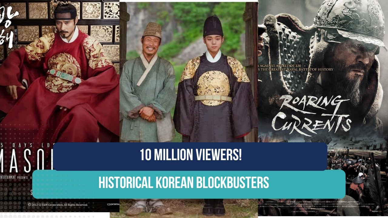 4 Korean Historical Movies That Surpassed 10 Million Viewers (Now The King’s Warden Joins the List)