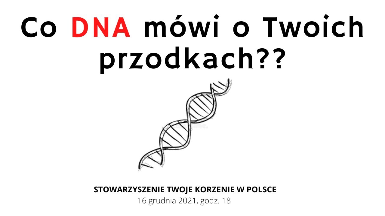 Co DNA m&oacute;wi o Twoich przodkach?
