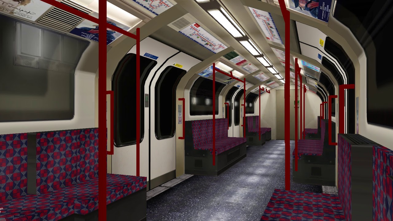 OpenBVE Central Line Ealing Broadway to Queensway