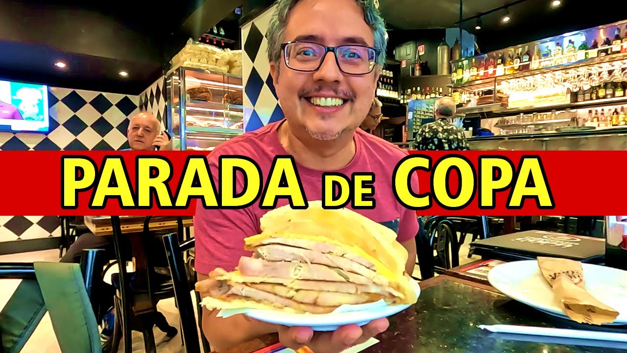 O melhor sanduíche do Rio! Parada de Copa na zona sul carioca!