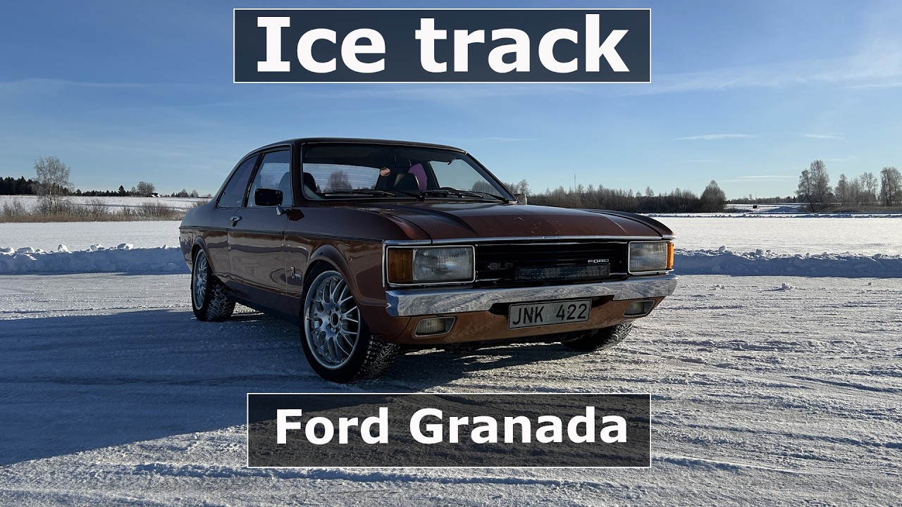 Isbana med Ford Granada