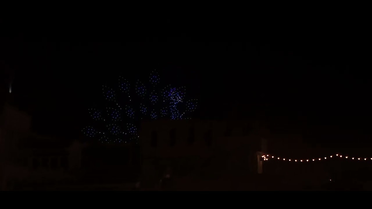 231225 การแสดงโดรน วัดอรุณราชวรารามราชวรมหาวิหาร