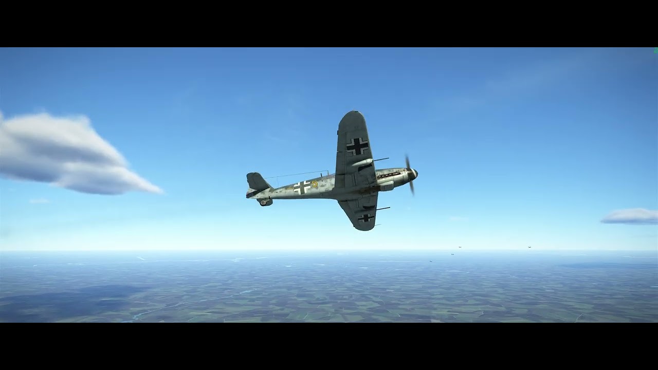 Oil on My Bf-109G Canopy Stopped a Slaughter