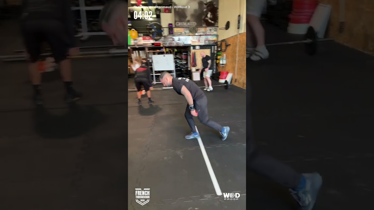 Christian Martinez (CrossFit Grimaud) Wod 3 French Throwdown 2026 Inter