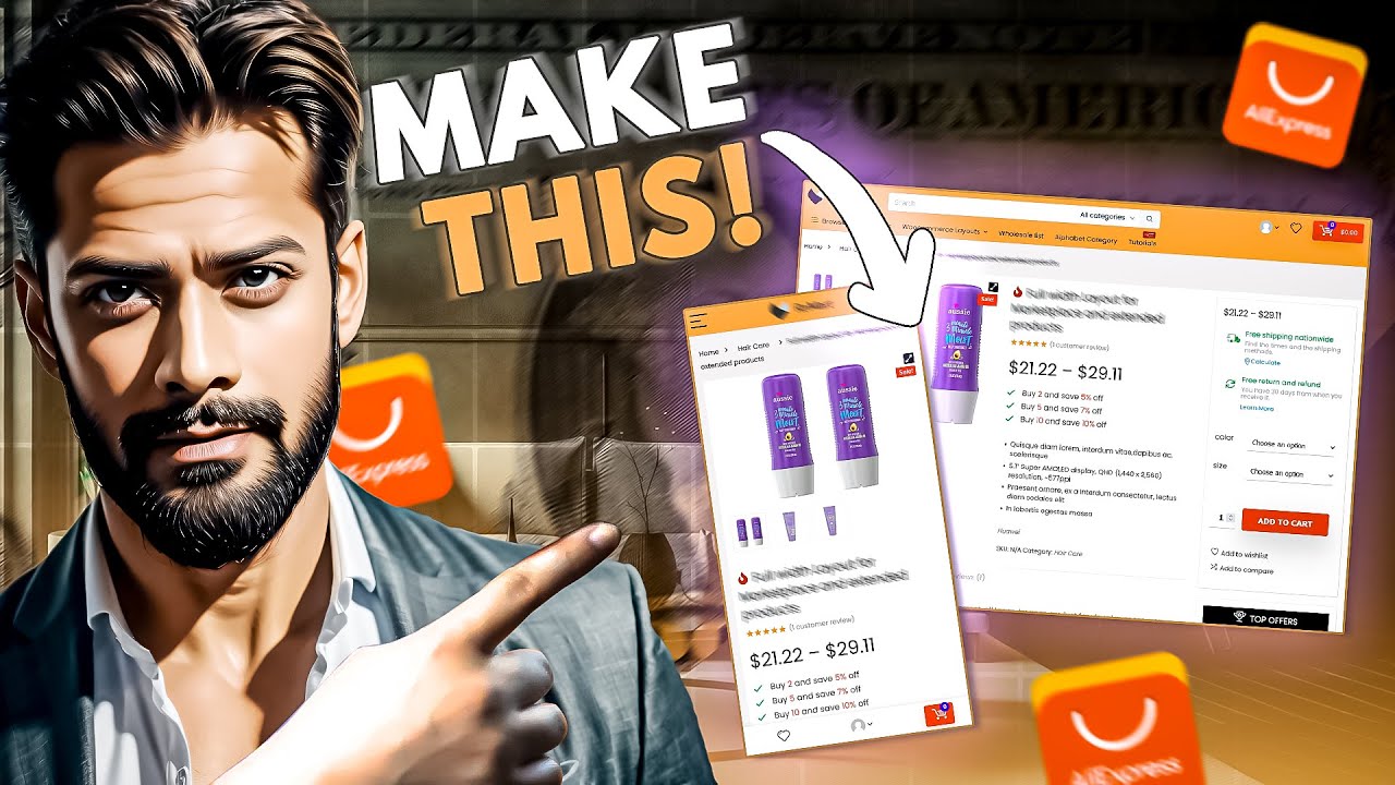 How to Create a Free AliExpress Dropshipping Website in 2024 | With Free Domain & Hosting