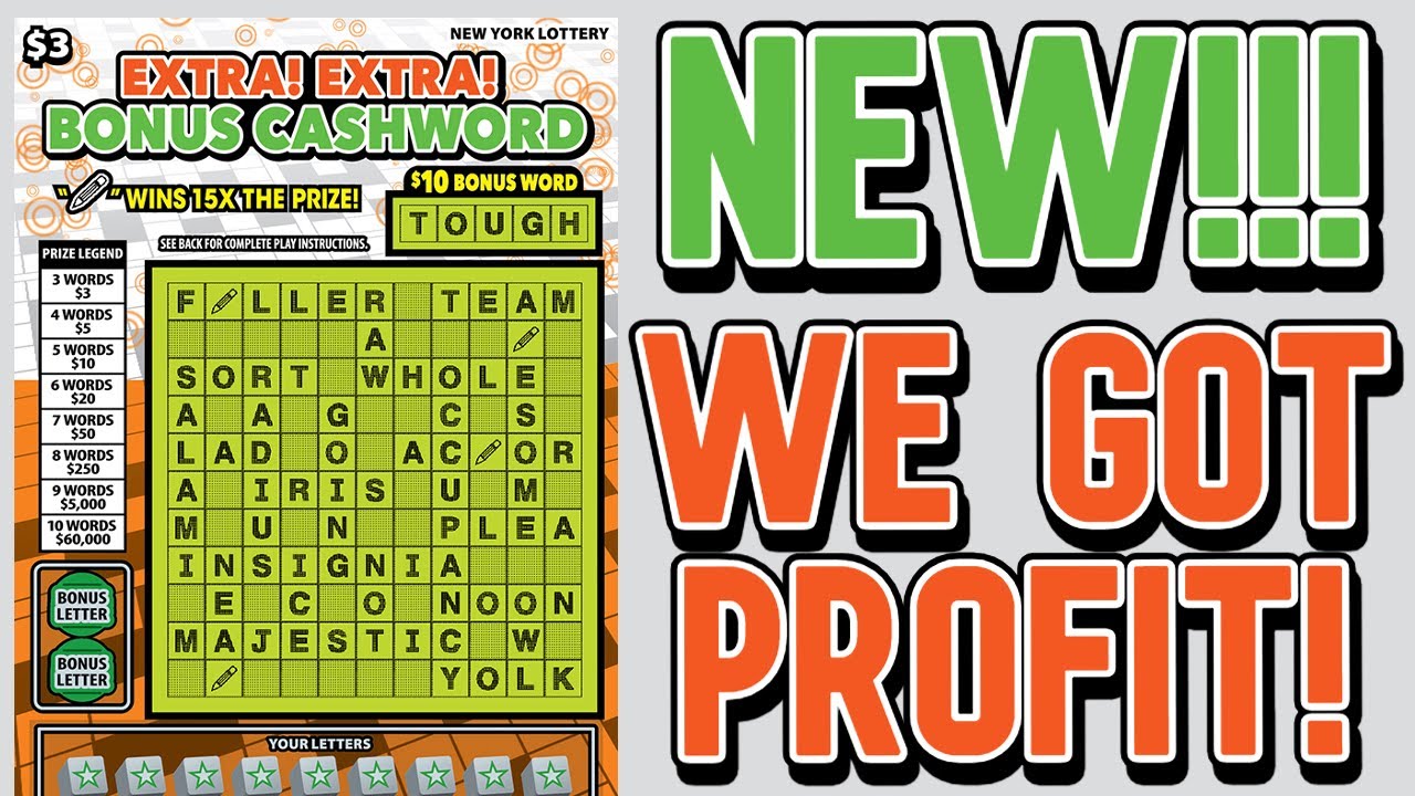 ДОПОЛНИТЕЛЬНО! ДОПОЛНИТЕЛЬНО! Мы получили ПРИБЫЛЬ от этого НОВОГО CASHWORD! | Игра в лотерею Нью-...