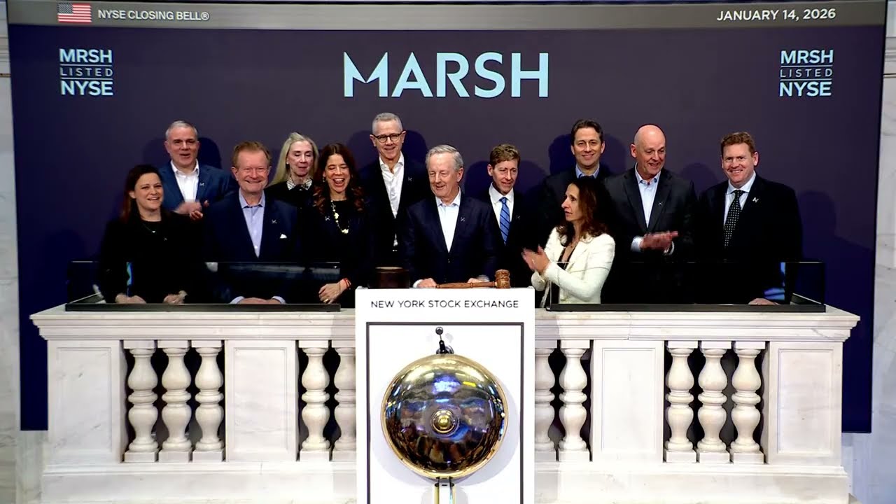 The NYSE welcomes Marsh to ring the Closing Bell (NYSE: MRSH)
