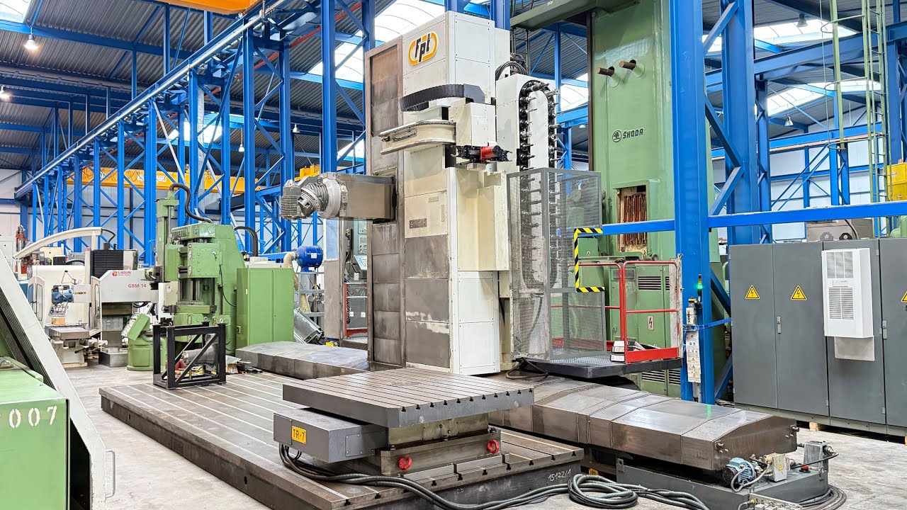 FPT - SIRIO-M60 (F720) Bed milling machine, Bedfreesmachine, Bettfräsmaschine