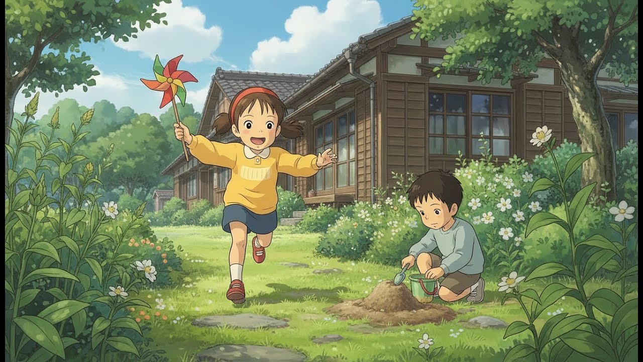 Dinner with the family [ Ghibli Fam -style