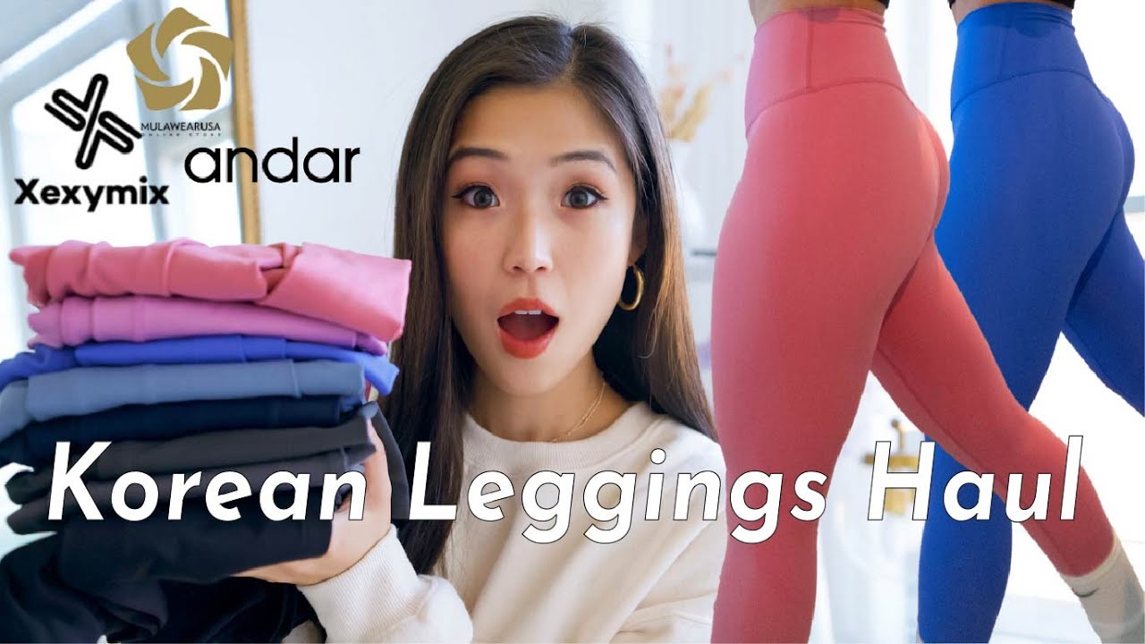 BEST LEGGINGS HAUL 2020 | Korean Activewear Under $50 Try On+Review | MishMe
