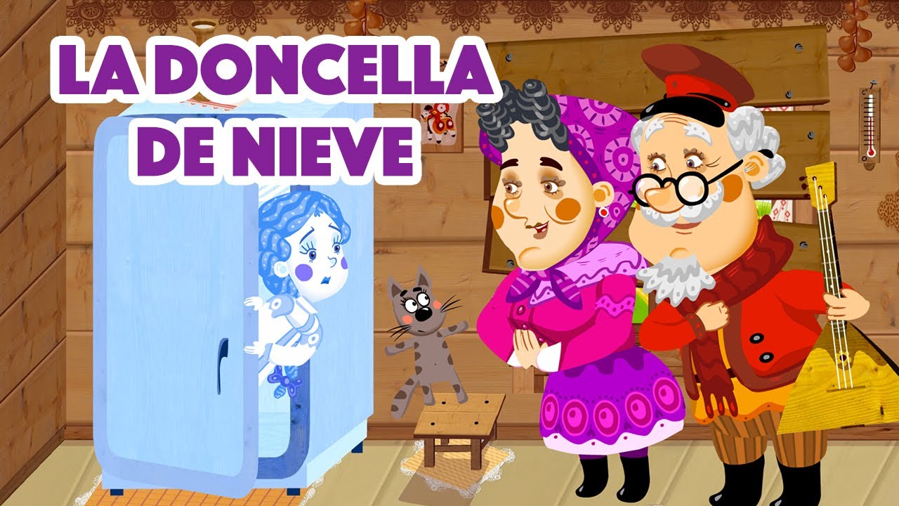 Masha y el Oso Castellano 💥 Los Cuentos de Masha 📚 La doncella de nieve ❄️ (Episodio 9)