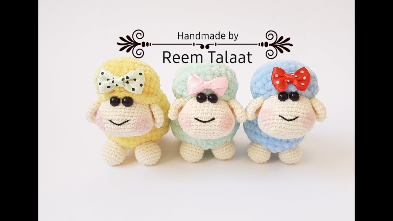 طريقة عمل #خروف_اميجرومى 🐑#part1_ amigurumi_sheep#