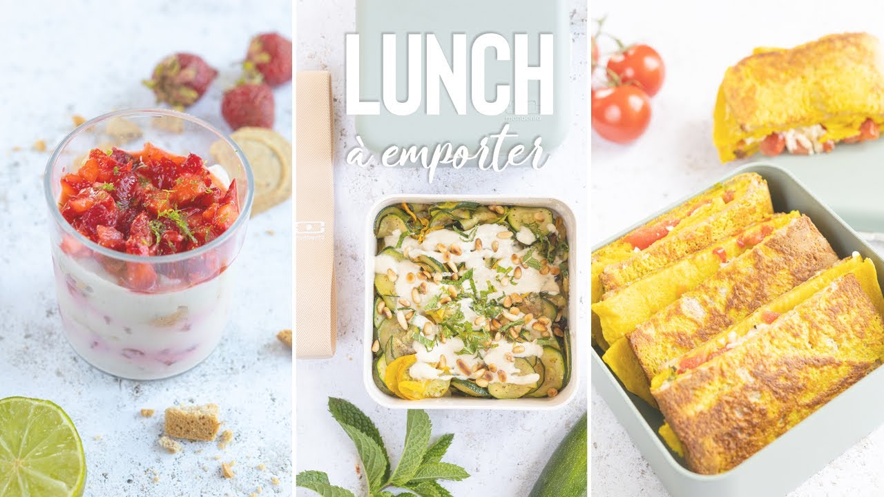 3 RECETTES ESTIVALES VEGAN (pique-nique, à emporter...)