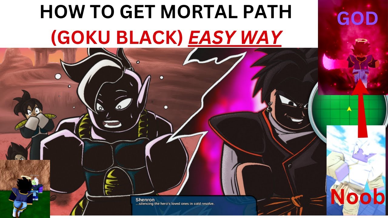 EASIEST WAY to obtain Mortal Path (Goku Black) | Dragon Generations