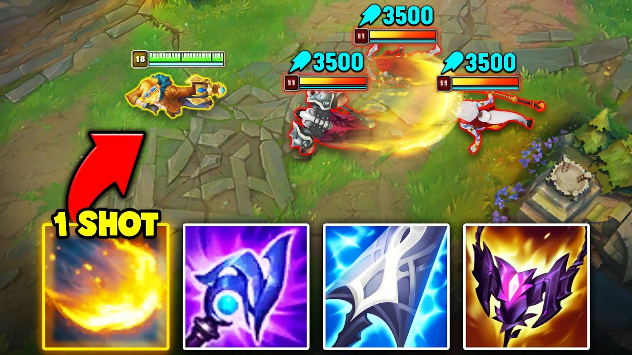 There's no reason why AP Ezreal should do THIS much damage...