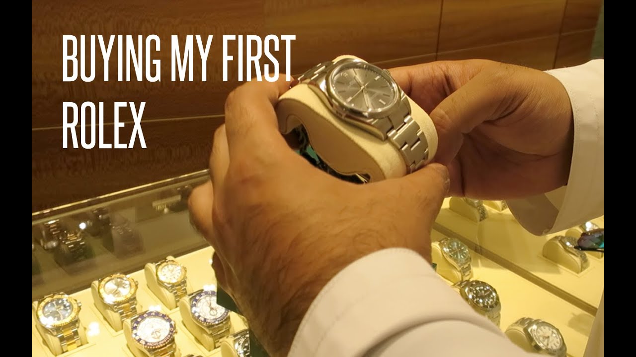 BUYING MY FIRST ROLEX !!!
