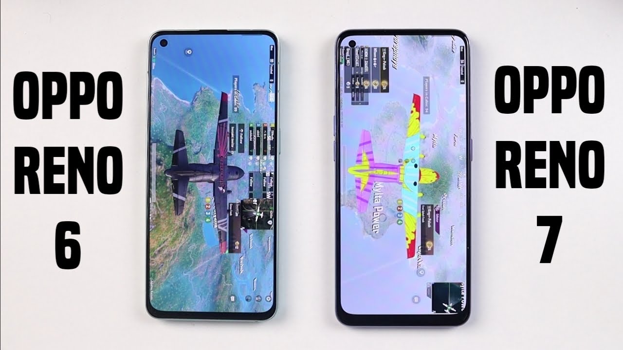 Oppo Reno 7 vs Reno 6 Speed Test Comparision | PUBG, Antutu Test, Gaming