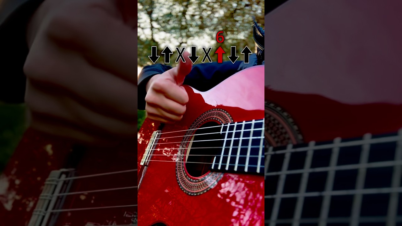 How to play flamenco acoustic guitar easy level tutorial - Lucas FONTANA - (Short)