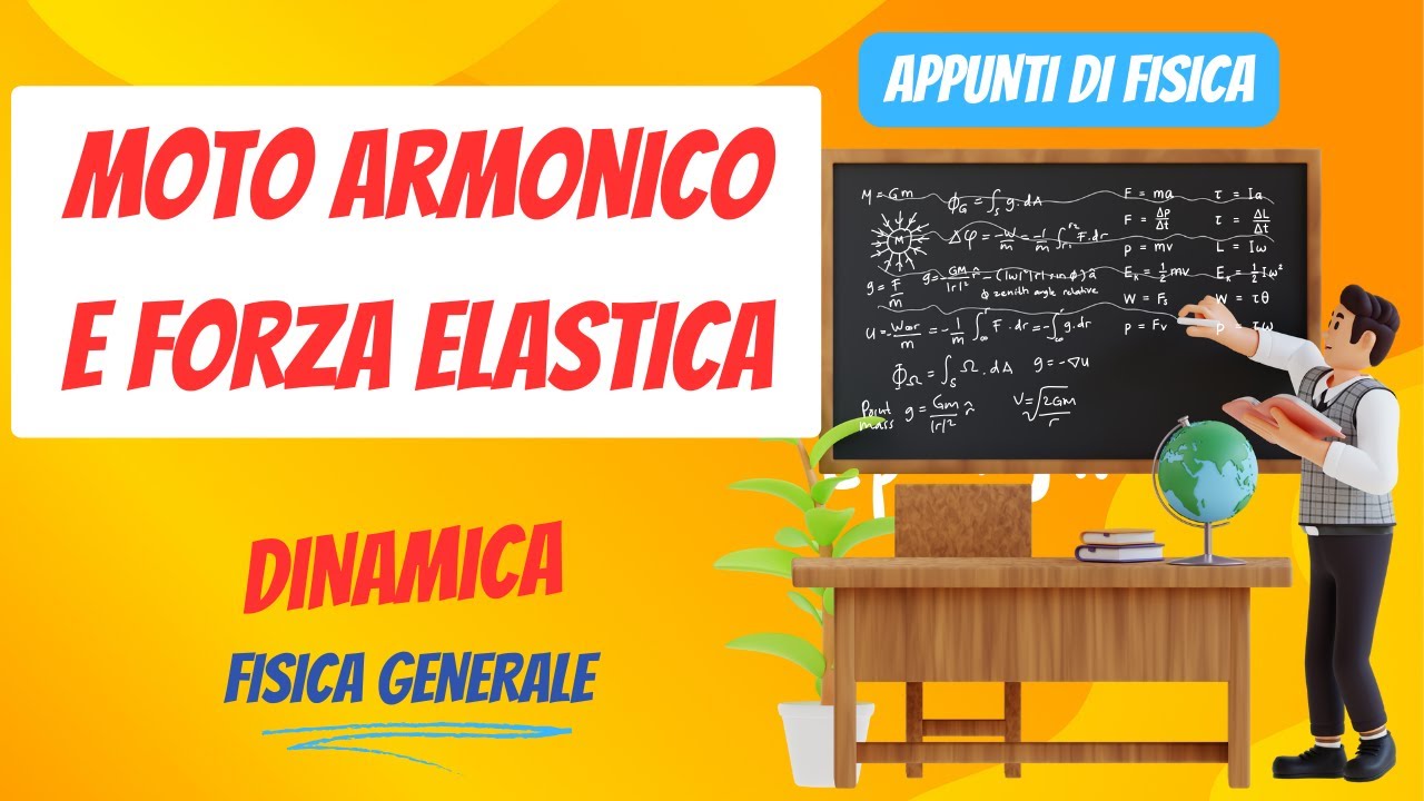 Moto armonico e forza elastica | Dinamica | Appunti di Fisica Generale