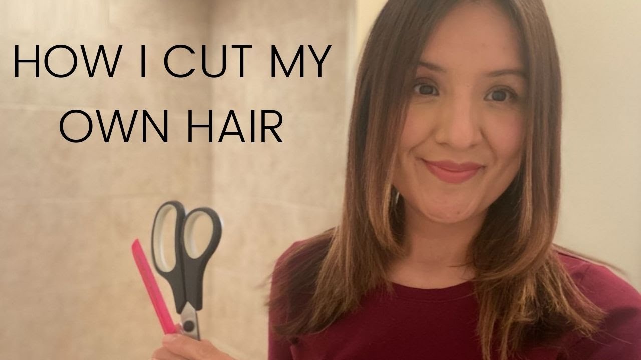 HOW I CUT MY OWN HAIR (with LAYERS on DRY HAIR) | TUTORIAL