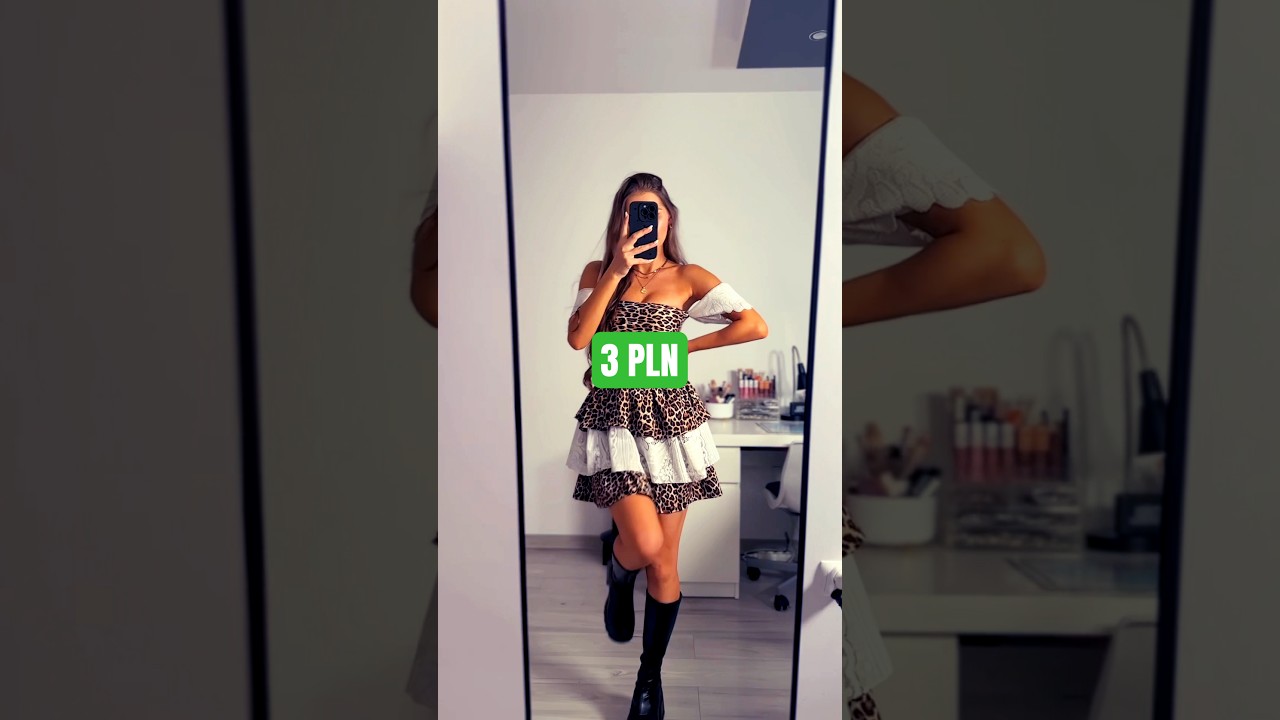 Zobacz jak może wyglądać sukienka za 3 PLN! #shorts #viral #diy