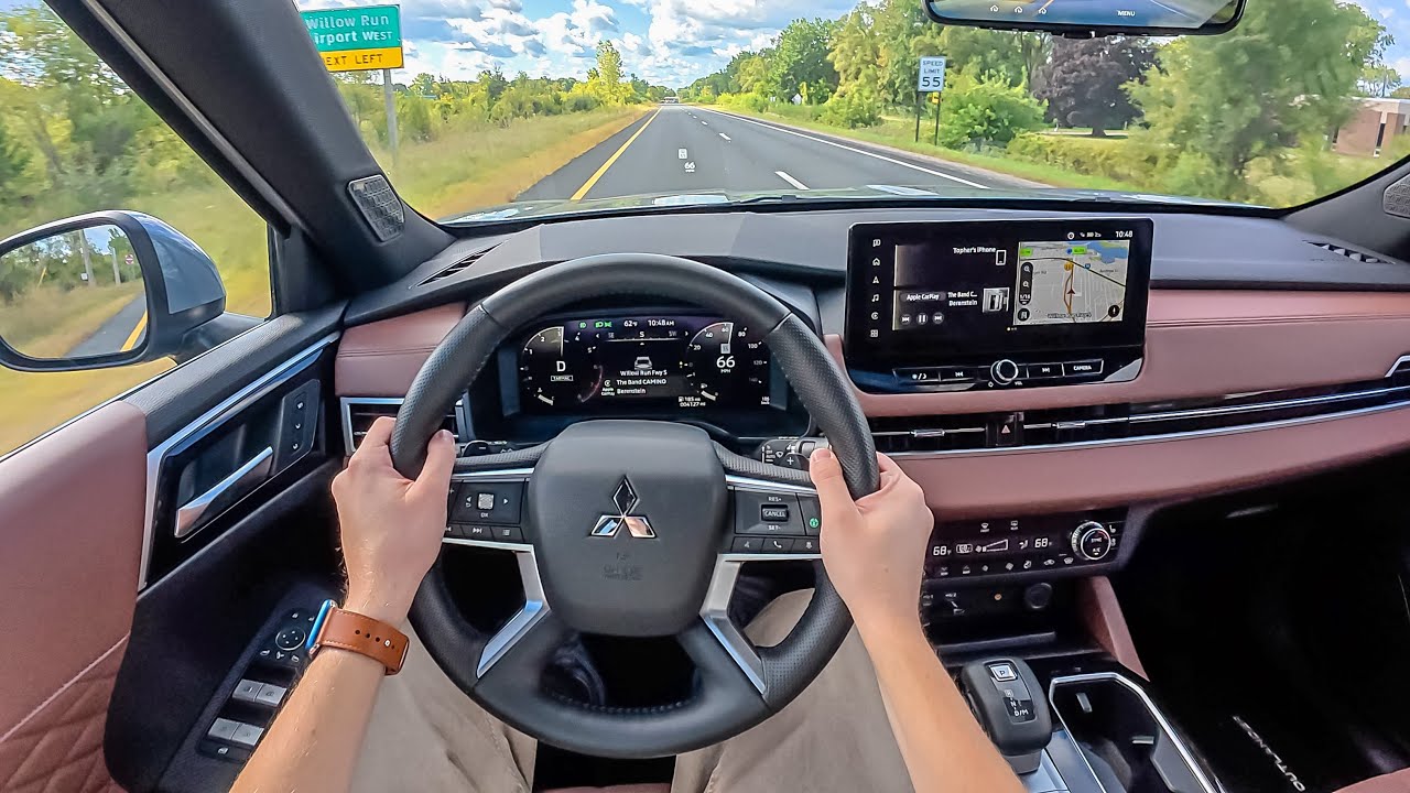 2025 Mitsubishi Outlander SEL - POV Test Drive (Binaural Audio)