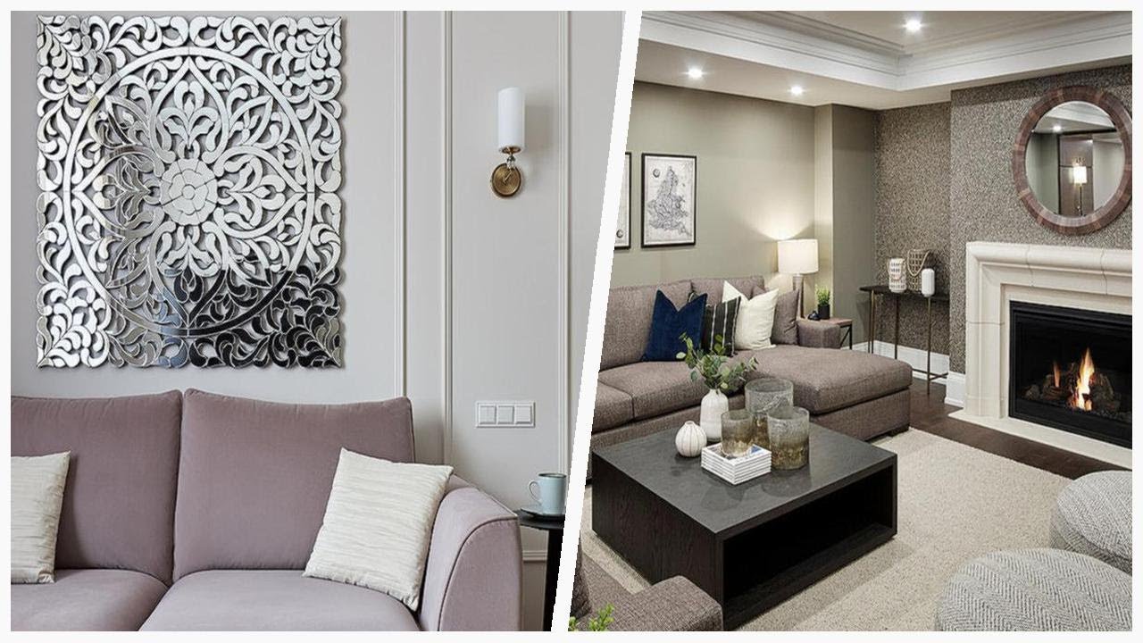 75 Wallpaper Living Space With A Plaster Fireplace Design Ideas You'll Love 🔴
