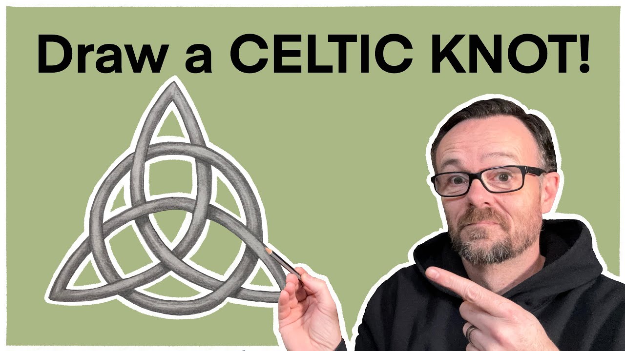 How to Draw a Celtic Knot (Easy, Beginner-Friendly Drawing Lesson)