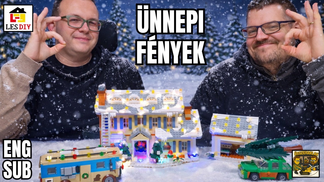 Karácsonyi vakáción! - Griswold-ház építőkészlet bemutató - Lesdiy