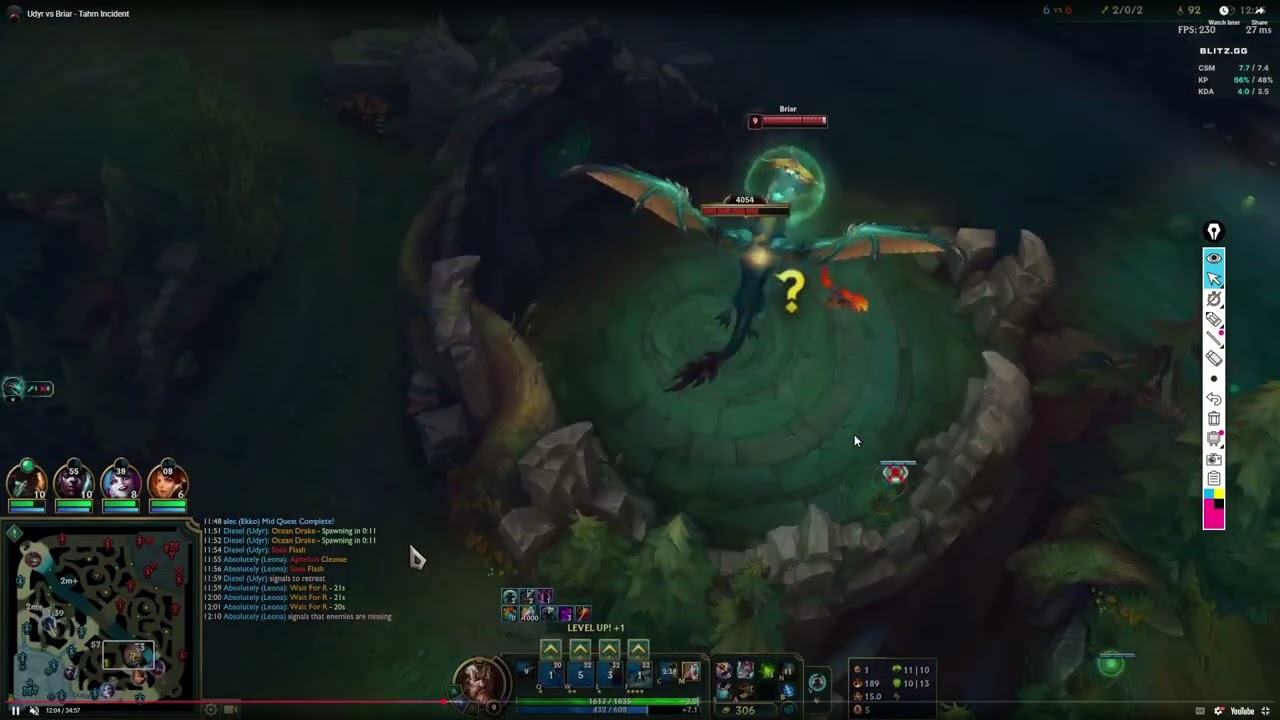 Diamond Udyr vs Briar,