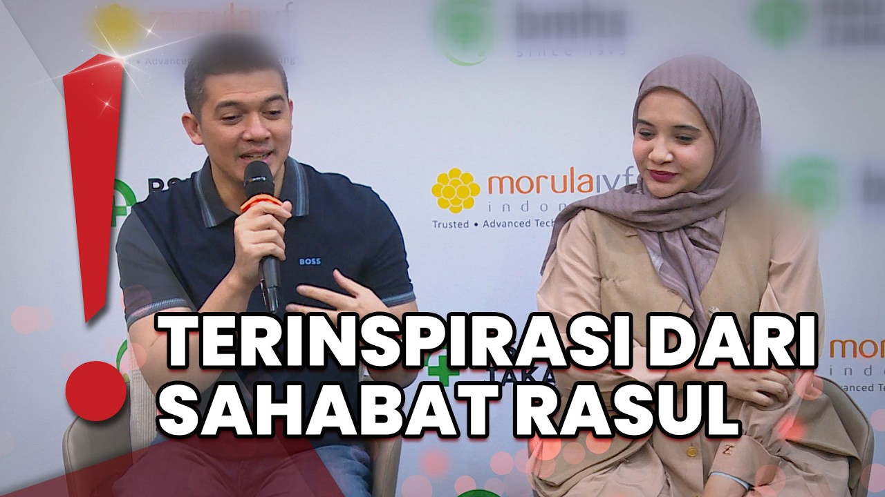 Irwansyah dan Zaskia Sungkar Ungkap Makna Nama Anak Ketiga