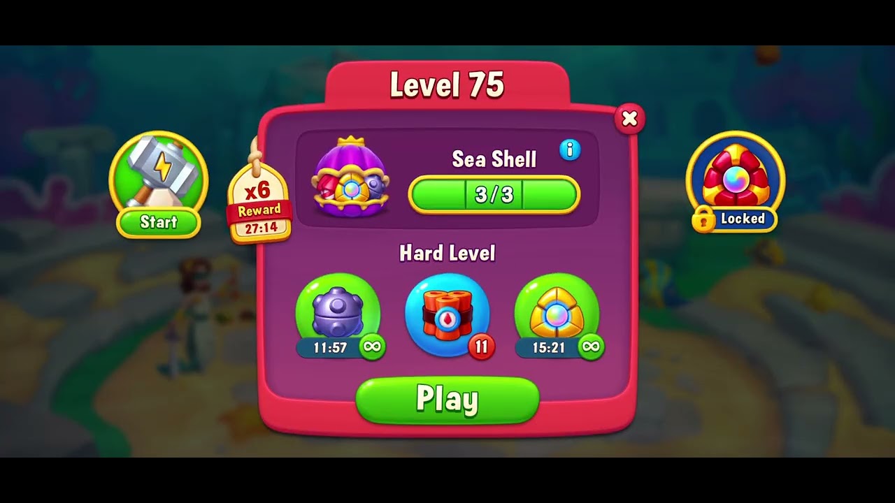 Fishdom🐠 Level 71 - 75 + Mini Games