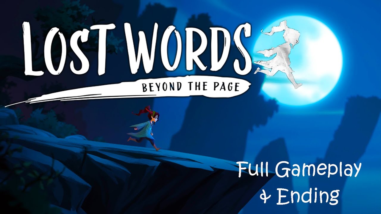 Lost Words Beyond the Page - Full Gameplay Walkthrough & Ending | Story Driven Adventure
