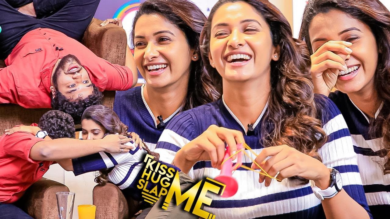 இனிமே உங்க கூட KHS விளையாடமாட்டேன் 🤣 Priya Bhavani Shankar KISS Me 💋 HUG Me 🤗 SLAP Me with VJ Nikki