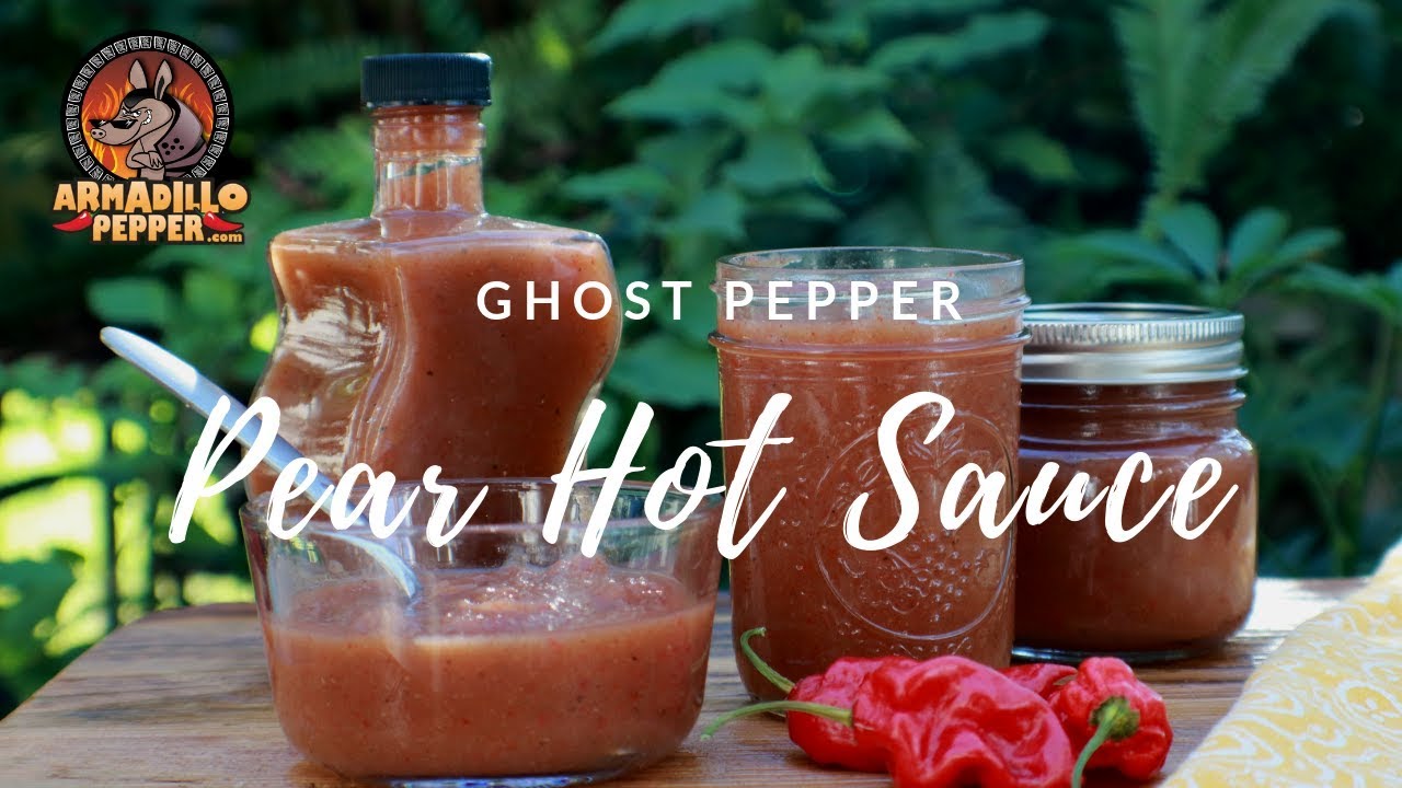 Рецепт домашнего острого соуса Ghost Pepper с грушами