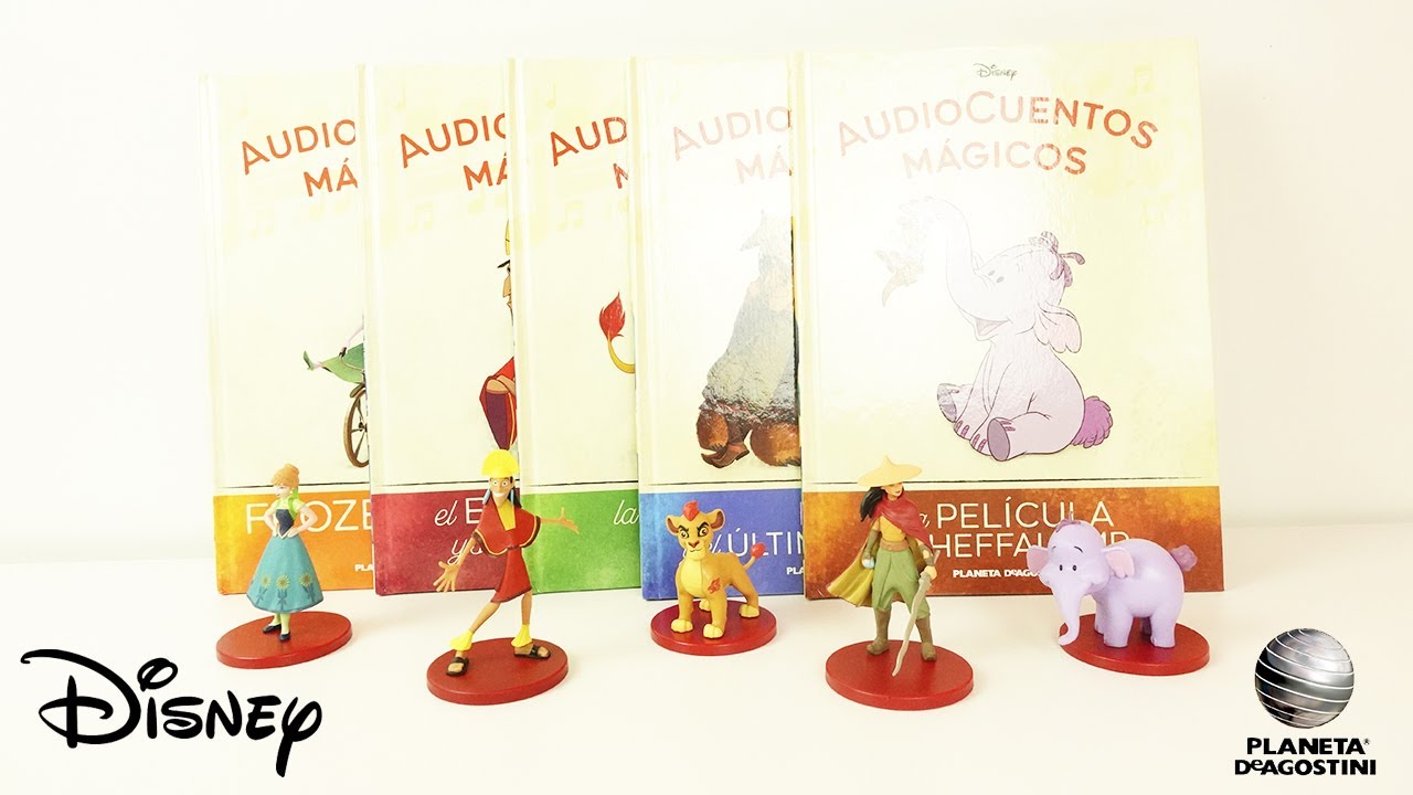 AUDIOCUENTOS DISNEY PLANETA DE AGOSTINI (82, 83, 84, 85 y 86)