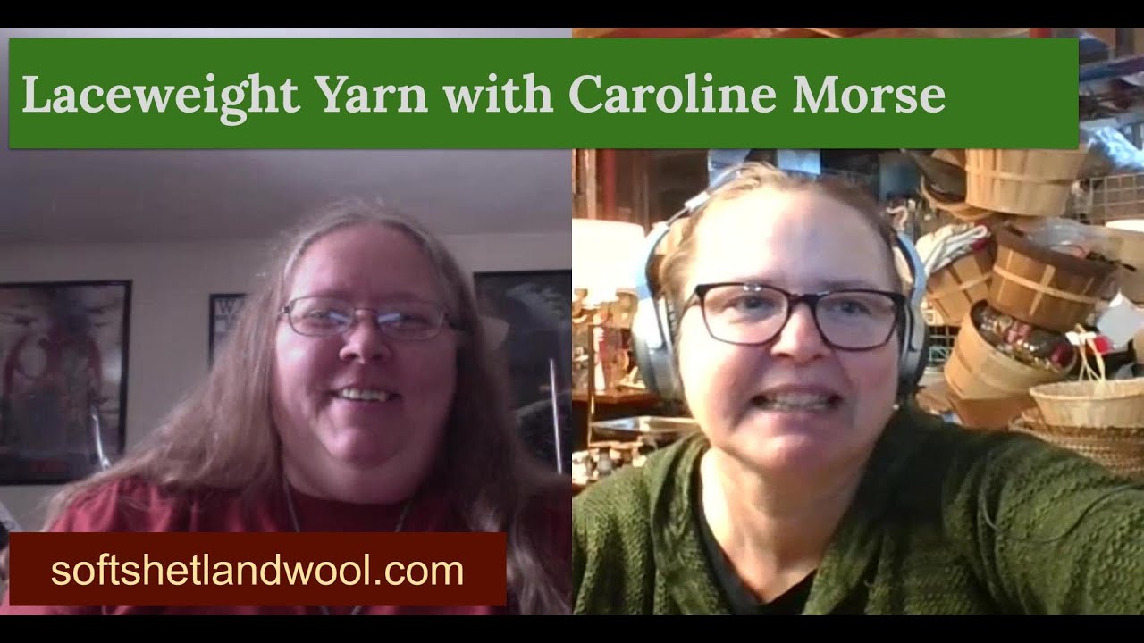 Lace Weight Spinning with Caroline Morse
