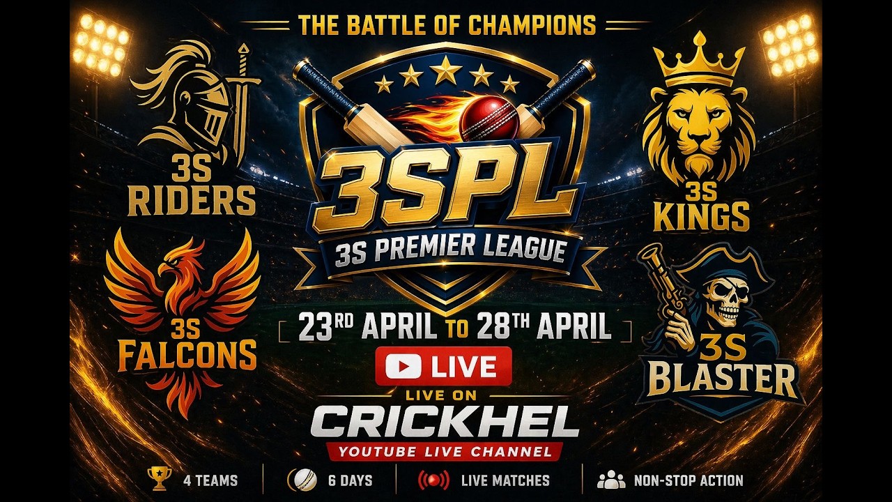 3S PREMIER LEAGUE || 2026 | FINAL DAY