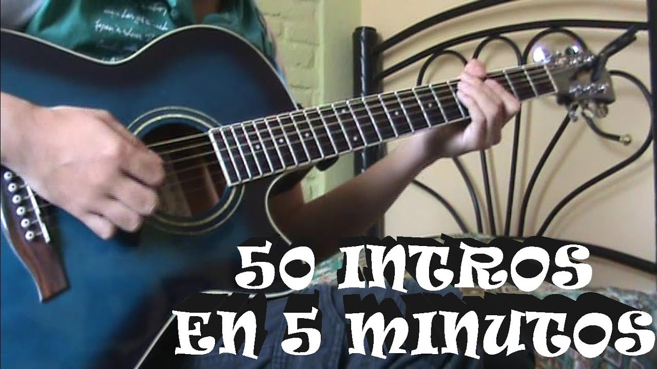 50 Intros de Canciones en 5 Minutos ¡Logrado! - Reto (Challenge) | Miguelrockanes45