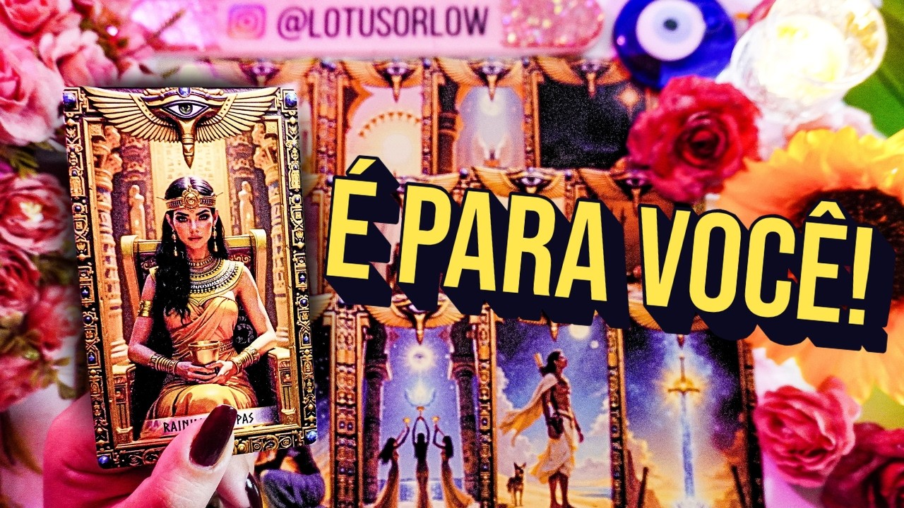 ✨UMA BENÇÃO HOJE se te encontrou é sua! A espiritualidade vai te por em um pedestal | TAROT HOJE