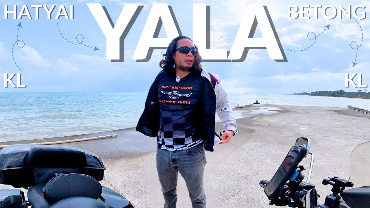 Solo Ride 2 Hari 1 Malam Paling Sempurna! | KL → Hatyai → Yala → Betong → KL | Laut, Tasik & Gunung
