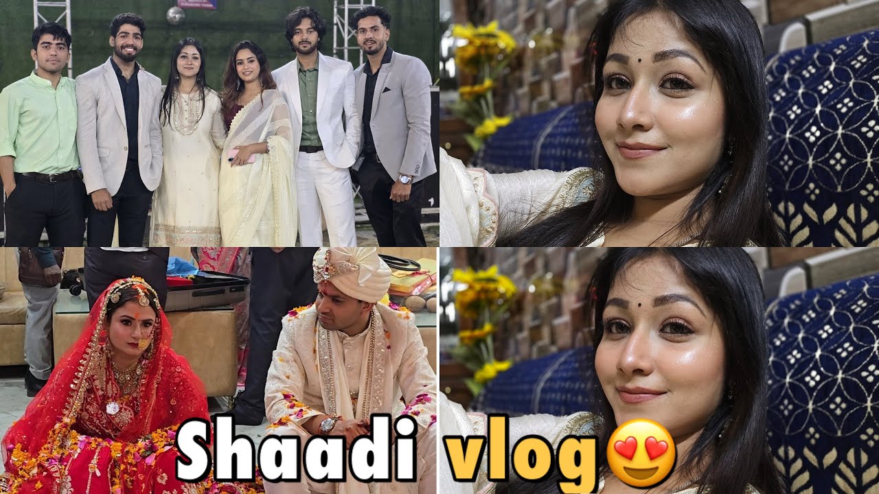 DOST KI BHEN KI SHAADI MAI KIYA ENJOY😍|| SAARE SCHOOL KE DOST MILLE BHOT TIME BAAD😍|| #weeding #vlog