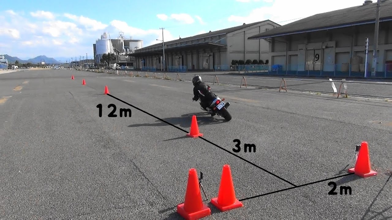 【回転GP】ジムカーナ練習におすすめ！バイクの小旋回に慣れる
