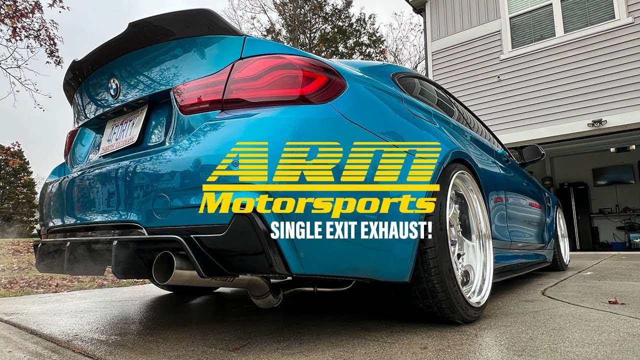 ARM MOTORSPORT SINGLE EXIT EXHAUST