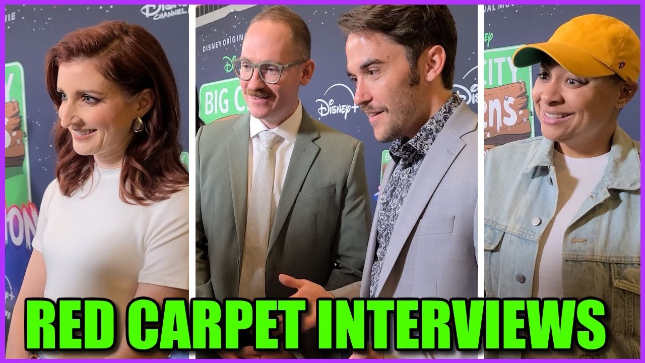 Big City Greens the Movie: Spacecation Red Carpet Premiere Interviews!