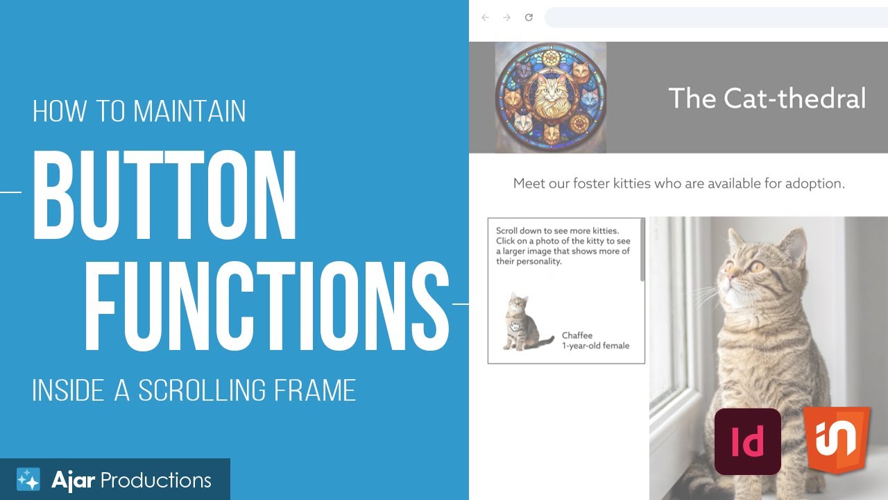 How to Maintain Button Functions Inside a Scrolling Frame