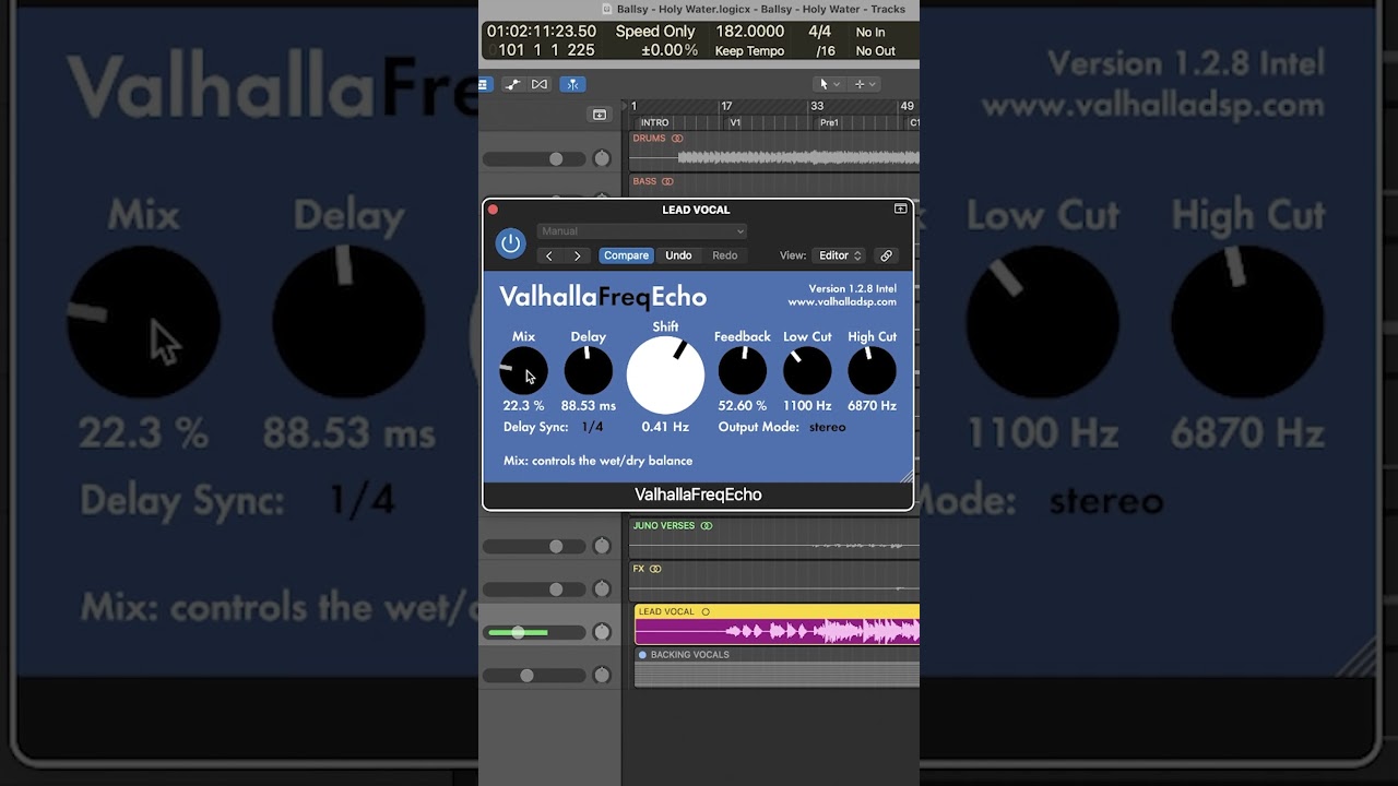 The best free vocal delay plugin EVER #musicproduction #vstplugins #musicproducer