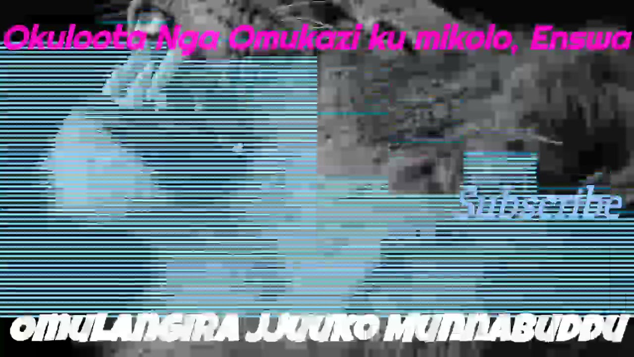 Okuloota omukazi, omusajja omuddugavu ku mikolo, enswa - Omulangira Jjuuko Munnabuddu