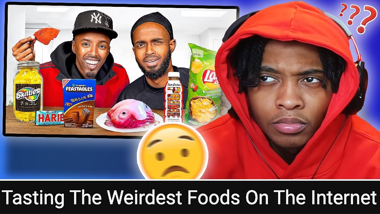 ONE CHIP CHALLENGE? 🤨 | REACTING TO DARKEST MAN TASTING THE WEIRDEST FOODS ON THE INTERNET